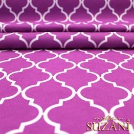 Mor Zemin Moroccan Kumaş