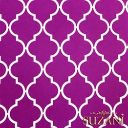 Mor Zemin Moroccan Kumaş