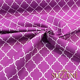 Mor Zemin Moroccan Kumaş