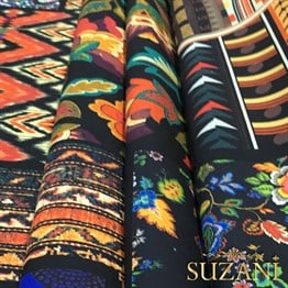 Patchwork Tek Rapor Desenli Kumaş