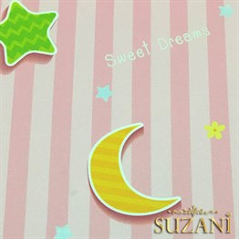 Pembe Çizgili Ayıcıklı Bebek Kumaşı
