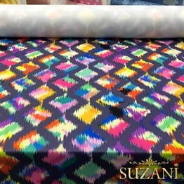 Renk Geçişli İkat Kumaş