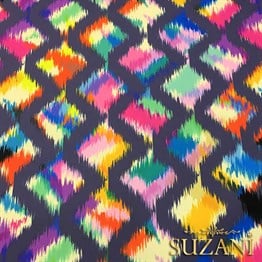 Renk Geçişli İkat Kumaş
