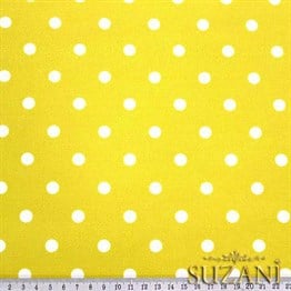 Sarı Küçük Puanlı Kumaş