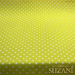 Sarı Küçük Puanlı Kumaş