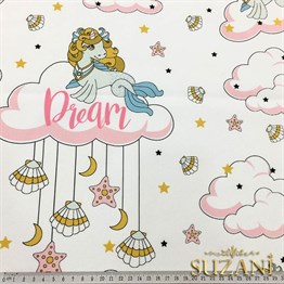 Unicorn Dream Çocuk Kumaşı
