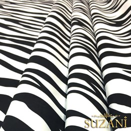 Zebra Desenli Kumaş