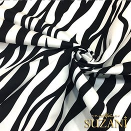 Zebra Desenli Kumaş