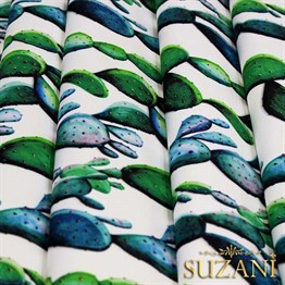 Zincir Kaktüs Desenli Kumaş