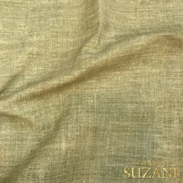 Antik Bej Keten Görünümlü Dijital Baskılı Kumaş