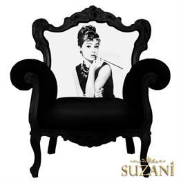 Audrey Hepburn Özel Koltuk Döşemelik Kumaş