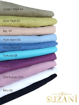 Çağla Yeşili Süet Kumaş 