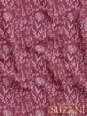 Çiçek Bahçesi Desenli Dijital Baskılı Kumaş