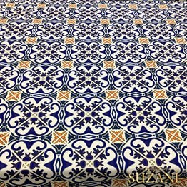 Çini - 03 Desenli Kumaş