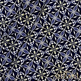 Çini Fayans Desenli Kumaş