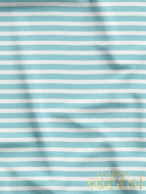 Çizgi Desenli Dijital Baskılı Kumaş