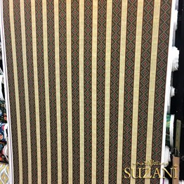 Çuval Zemin Etnik Çizgili Kumaş 01 