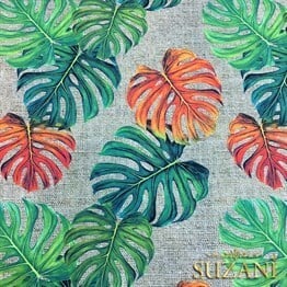 Çuval Zemin Turuncu Devetabani Kumaş