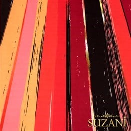 Fuşya Eskitme Çizgili Kumaş