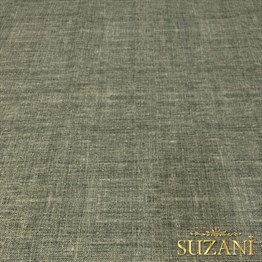 Antik Yeşil Keten Görünümlü Dijital Baskılı Kumaş