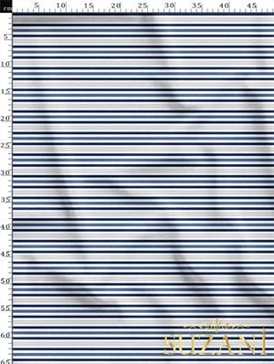 Halat Desenli Dijital Baskılı Kumaş