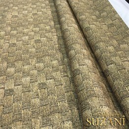 Hasır Sepet Desenli Kumaş