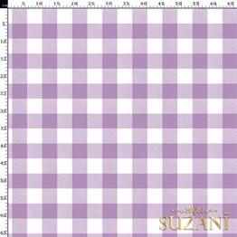 İncir Büyük Pötikare Desenli Dijital Baskılı Kumaş