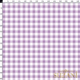 İncir Küçük Pötikare Desenli Dijital Baskılı Kumaş