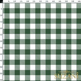 Kivi Büyük Pötikare Desenli Dijital Baskılı Kumaş