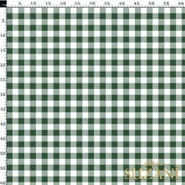 Kivi Küçük Pötikare Desenli Dijital Baskılı Kumaş