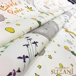 Küçük Prens Desenli Çocuk Kumaşı