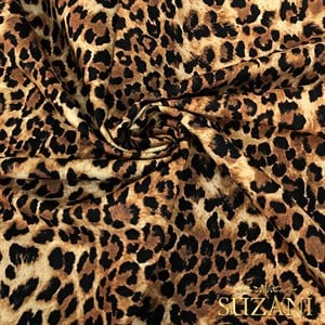 Leopar Desenli Döşemelik Kumaş
