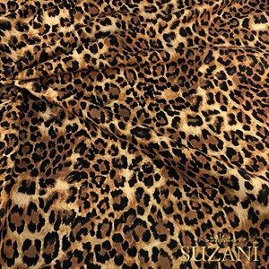 Leopar Desenli Döşemelik Kumaş