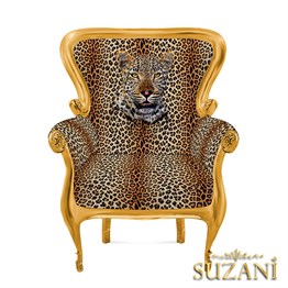 Leopar Özel Koltuk Döşemelik Kumaş