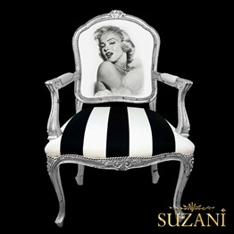 Marilyn Monroe Özel Koltuk Döşemelik Kumaş