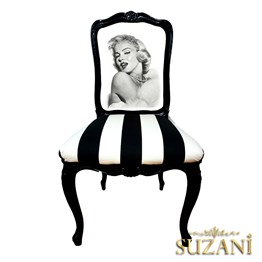 Marilyn Monroe Özel Koltuk Döşemelik Kumaş