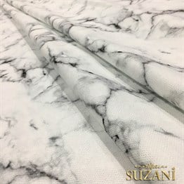 Mermer Desenli Kumaş