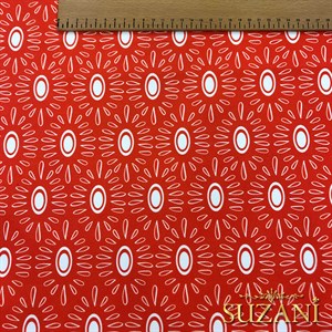 Modern Boho Motifli Dijital Baskılı Kumaş