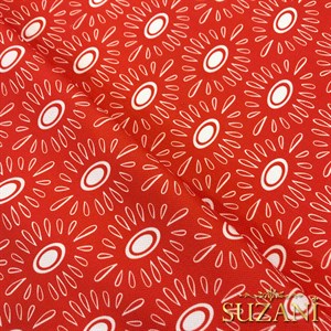 Modern Boho Motifli Dijital Baskılı Kumaş