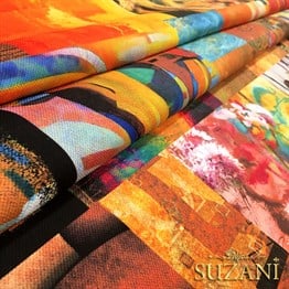 Modern Sanat Patchwork Kumaş