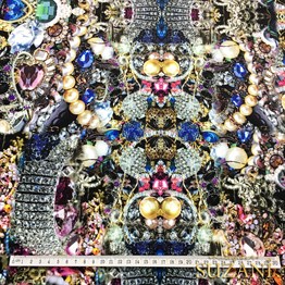 Mücevher Desenli Kumaş