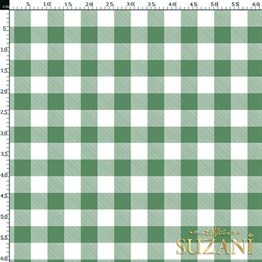 Nane Büyük Pötikare Desenli Dijital Baskılı Kumaş