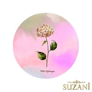 Ortanca Desenli Dikişsiz 3lü Supla Kumaşı