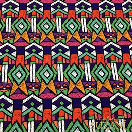 Pastel Etnik Desenli Kumaş