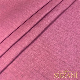 Pembe Keten Görünümlü Dijital Baskılı Kumaş