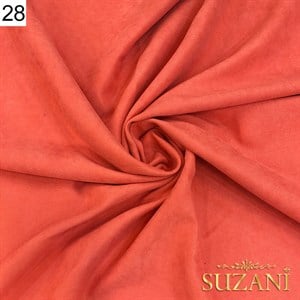 Nar Çiçeği Düz Renk Döşemelik Kumaş