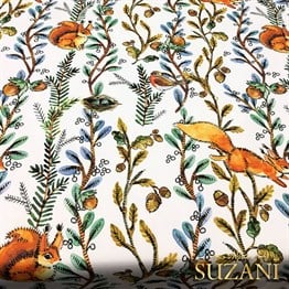 Sincap Sonbahar Temalı Kumaş