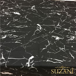 Siyah Mermer 03 Desenli Kumaş