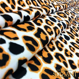 Spor Leopar Desenli Kumaş