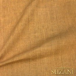 Sütlü Kahve Keten Görünümlü Dijital Baskılı Kumaş